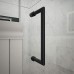 DreamLine Unidoor-X 48 3/8 in. W x 34 in. D x 72 in. H Frameless Hinged Shower Enclosure in Satin Black  E32434R-09 - B07733FTX8